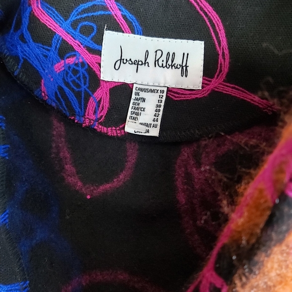 Joseph Ribkoff Textured Swing Jacket - Picture 6 of 8